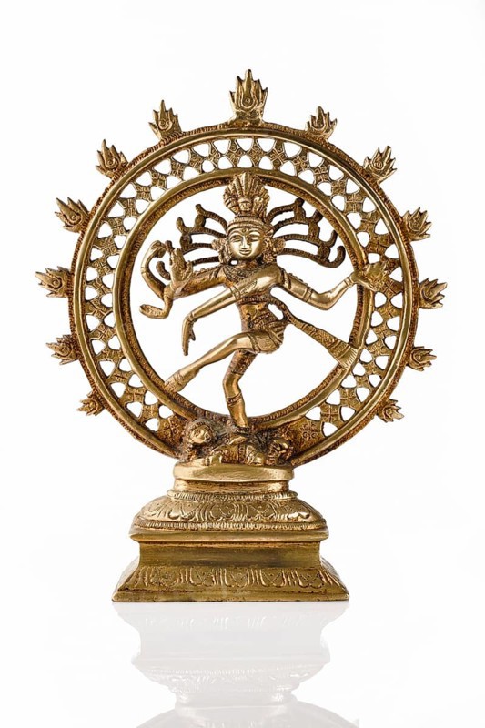 Bronze statue of indian hindu god Shiva Nataraja