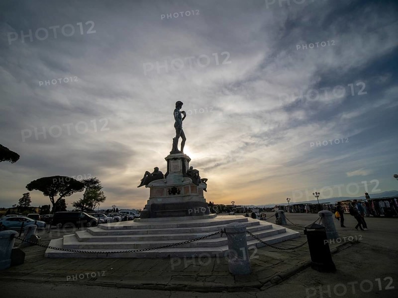 Statue of David in Piazzale Michelangelo
