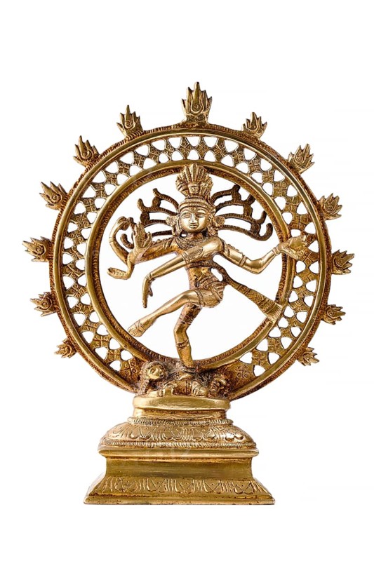 Bronze statue of indian hindu god Shiva Nataraja
