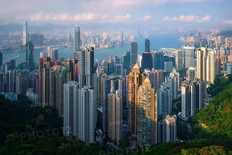 Famous view of Hong Kong
