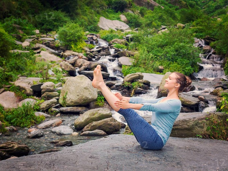 Yoga outdoors