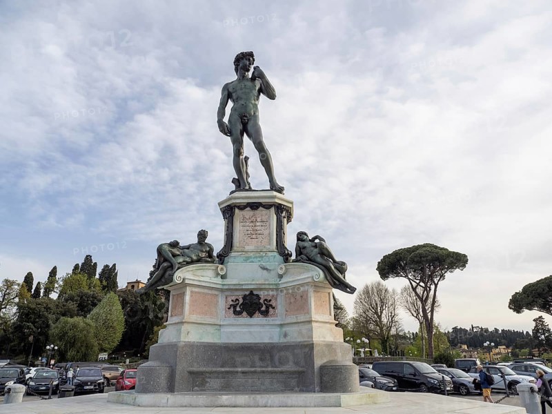 Statue of David in Piazzale Michelangelo