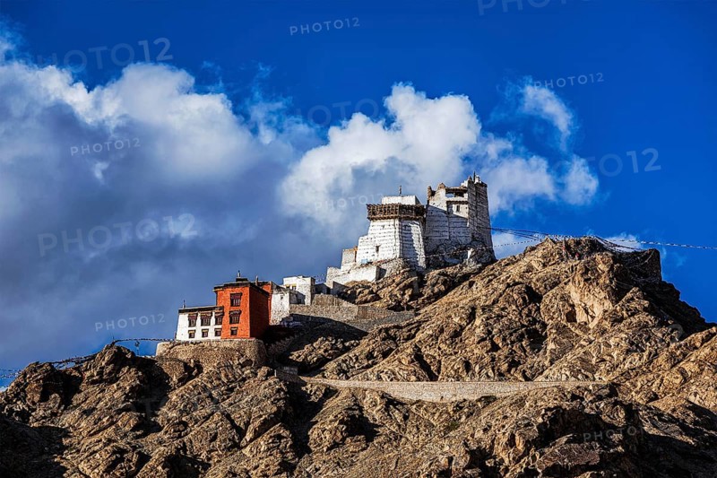 Namgyal Tsem gompa and fort. Leh