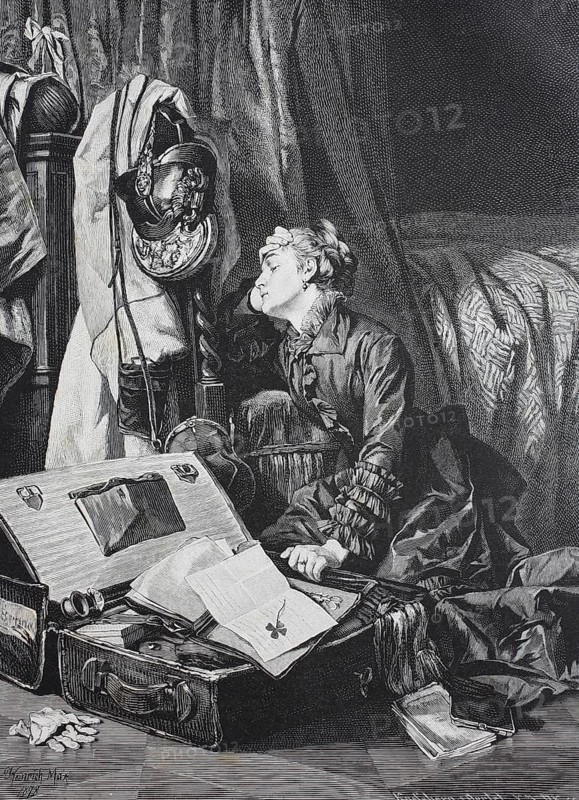 Die Kriegswitwe hat die sterblichen Ueberreste ihres verstorbenen Mannes erhalten