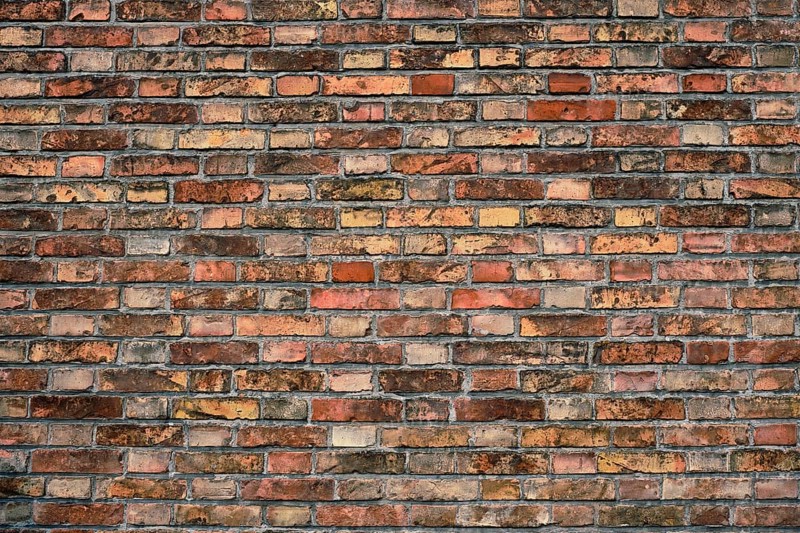 Old brick wall texture background
