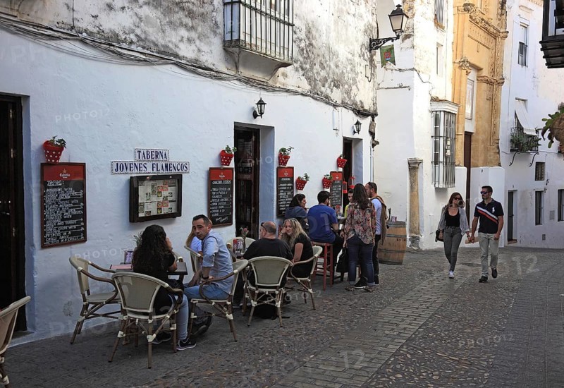 Town of Grazalema in the province of Cadiz