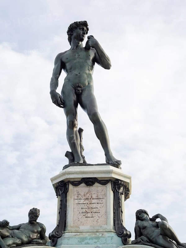 Statue of David in Piazzale Michelangelo