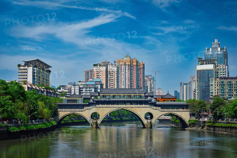Famous landmark of Chengdue