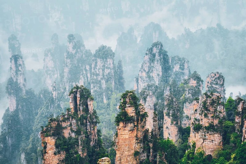 Famous tourist attraction of China