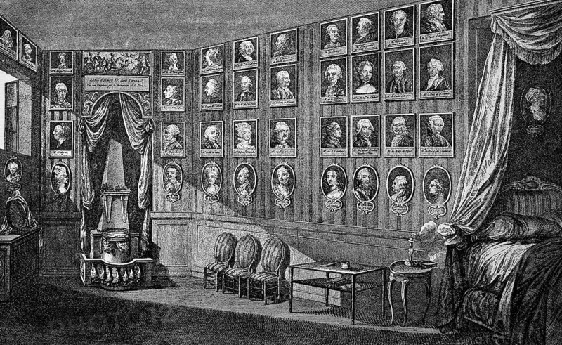 Voltaire's favourite room in Ferney