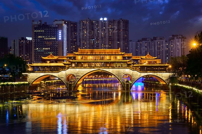 Famous landmark of Chengdue