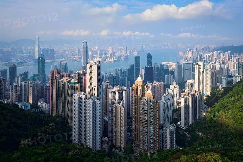 Famous view of Hong Kong