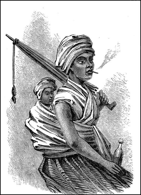Woman with baby