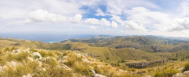 View from Puig des Porrassar