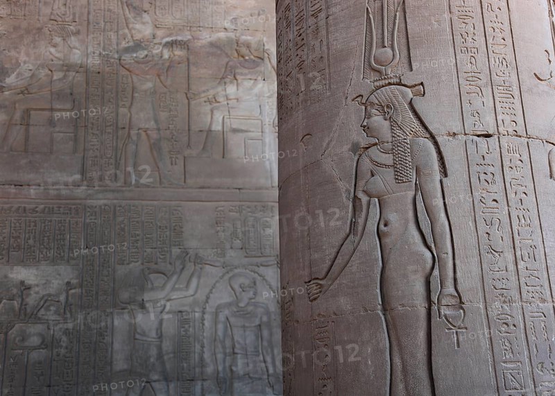 Representation of the goddess Hathour