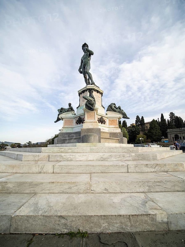 Statue of David in Piazzale Michelangelo