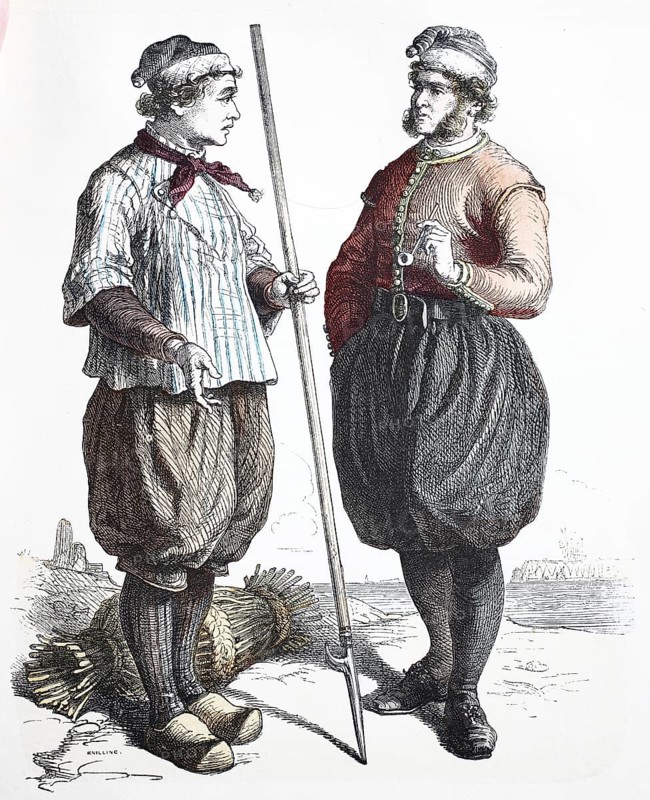 Folk traditional costume