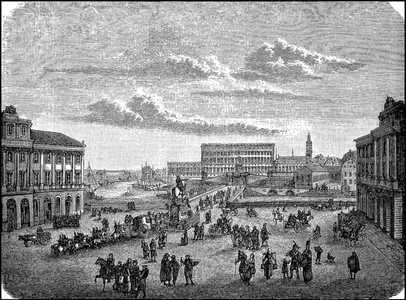 Palace Square in Stockholm