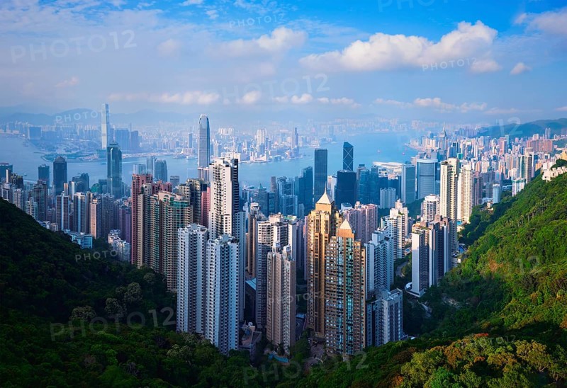 Famous view of Hong Kong
