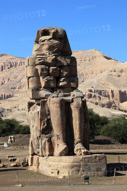 The Memnon Colossi at Luxor