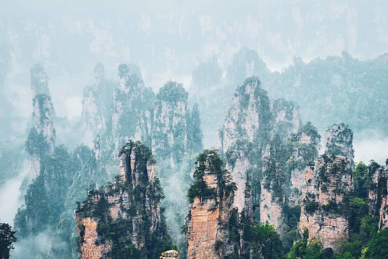 Famous tourist attraction of China