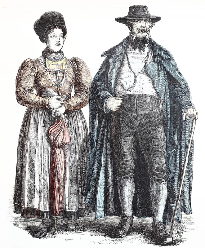 Folk traditional costume