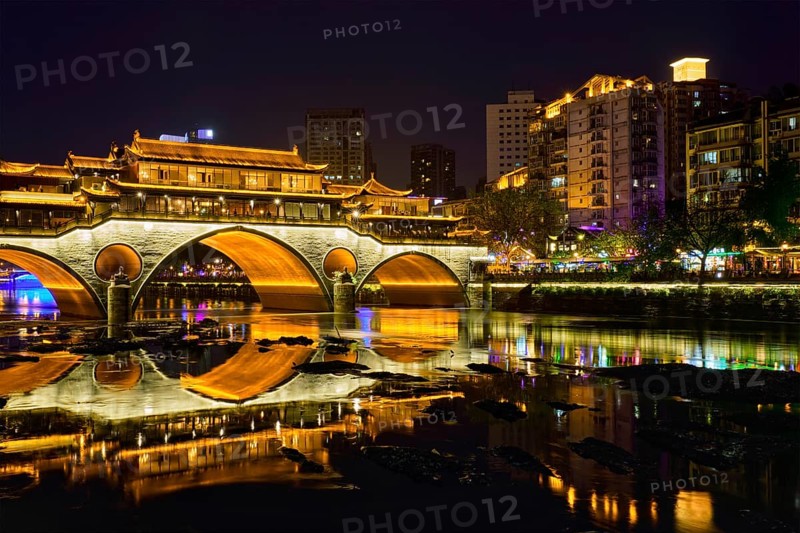 Famous landmark of Chengdu