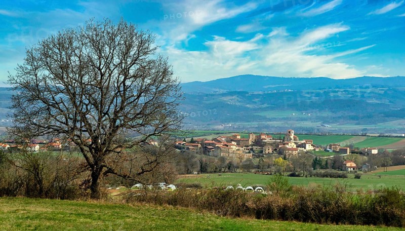 Village of Beaumont near Brioude