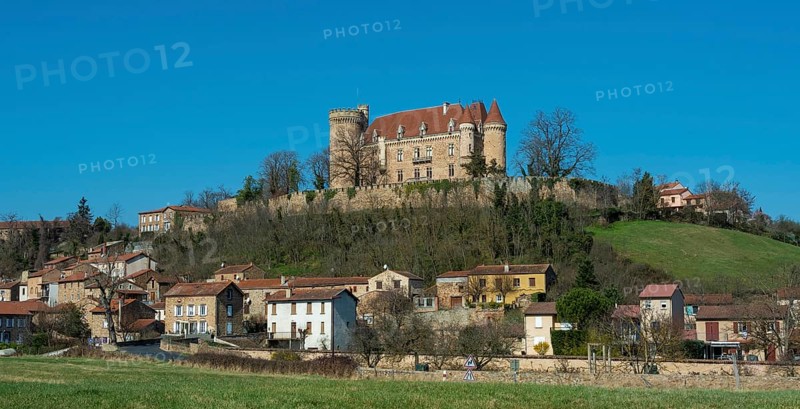 Paulhac castle near Brioude