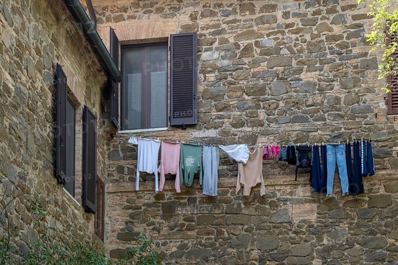 Typical village scene