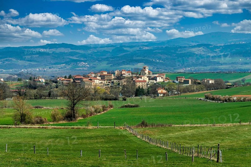 Village of Beaumont near Brioude