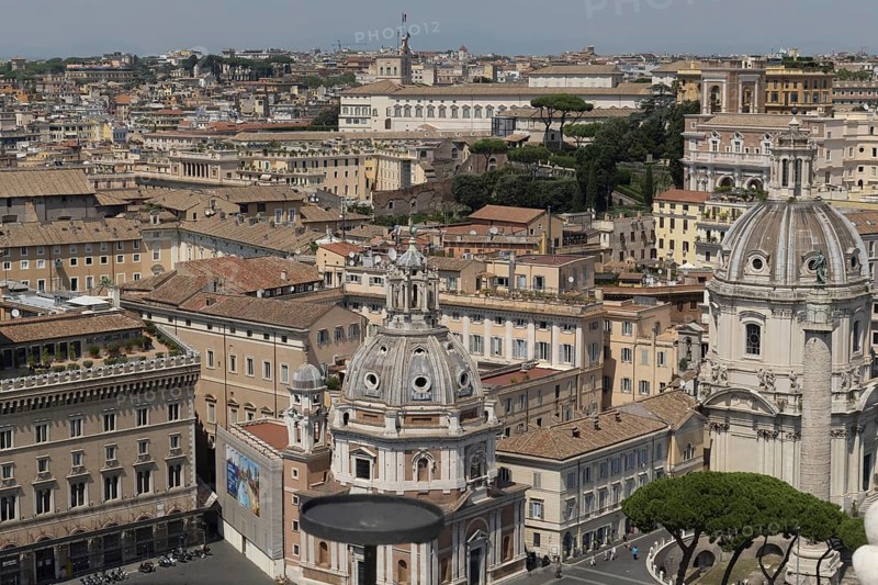 Blick vom Monumento Vittorio Emanuele II