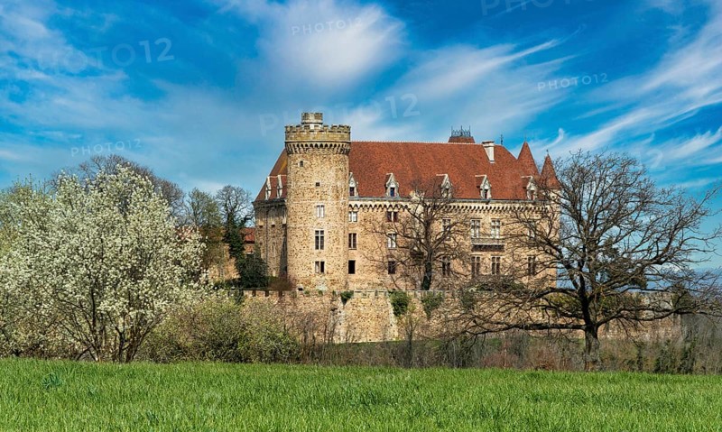 Paulhac castle near Brioude