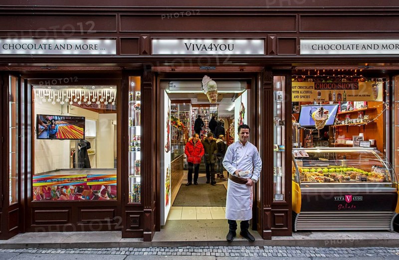 Chocolateria in the Old Town of Prague