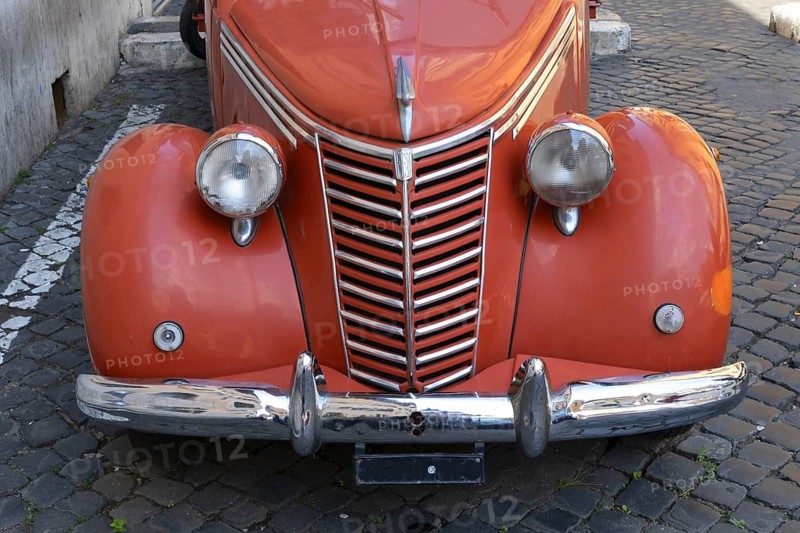 Fiat 500 Topolino Oldtimer in Trastevere