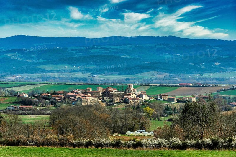 Village of Beaumont near Brioude