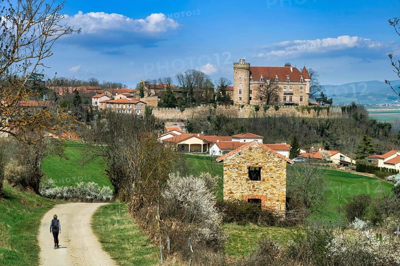 Paulhac castle near Brioude