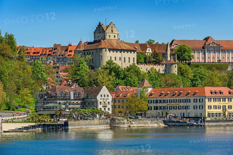 On the left the castle