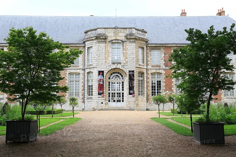 Art museum in the former bishop's palace behind Notre Dame of Chartres Cathedral