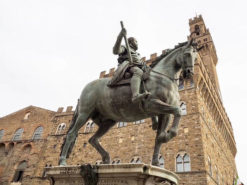 Reiterstatue von Cosimo de Medici