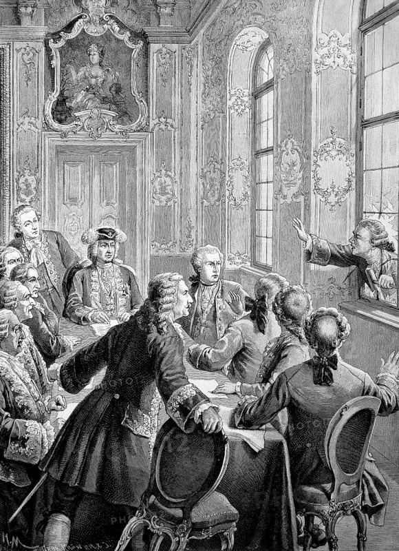 Signing of the Treaty of Nymphenburg