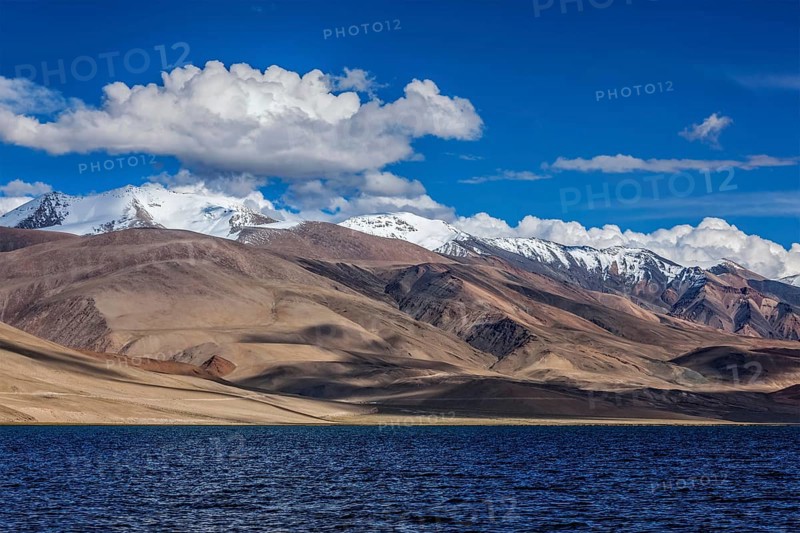 Himalayan nature high altitude lake Tso Moriri