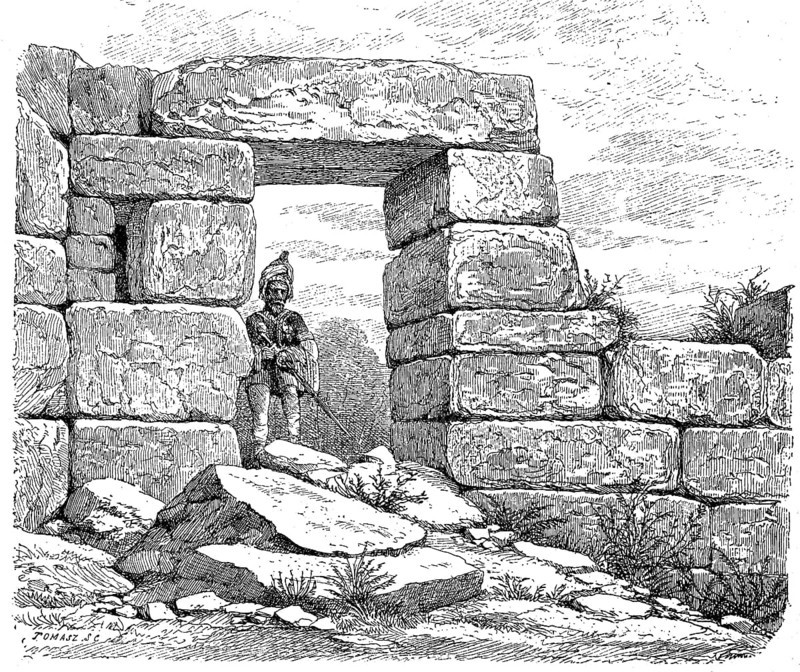 Wall of the Leleger near Tasos in Caria