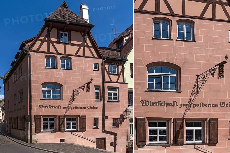Historic inn Zum goldenen Vulture