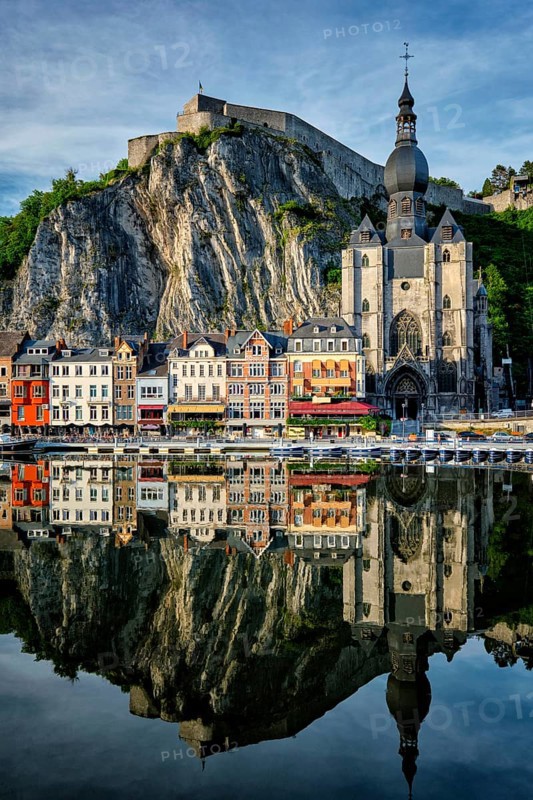 View of picturesque Dinant town
