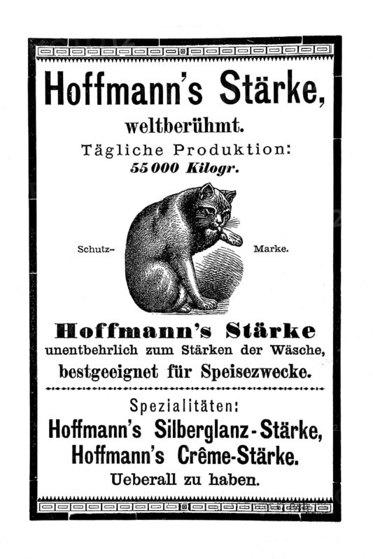 Advertisement for Hoffmann's Strength