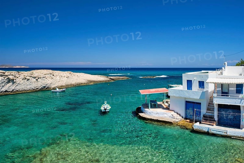 Greece scenic island view