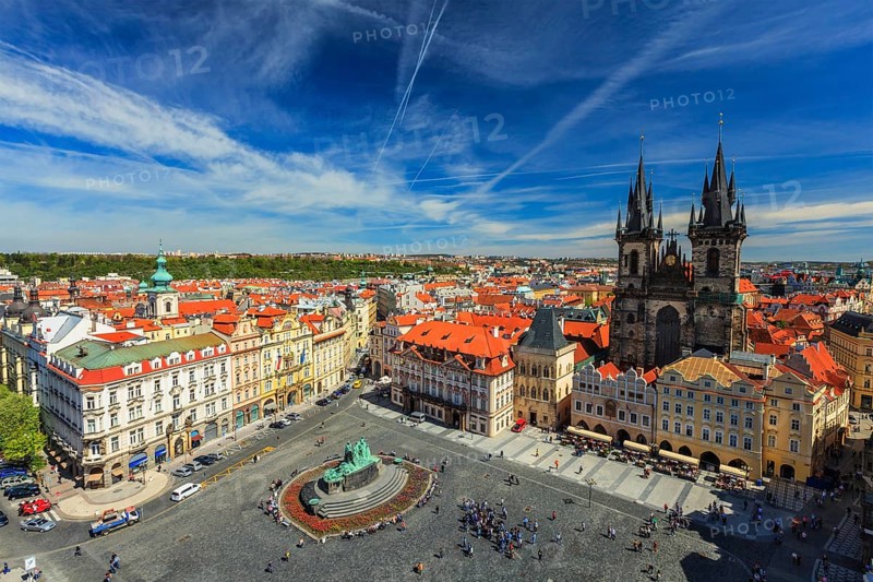 View of Stare Mesto Square