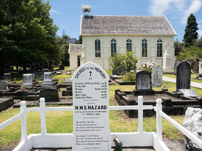 Christ Church with historic cemetery