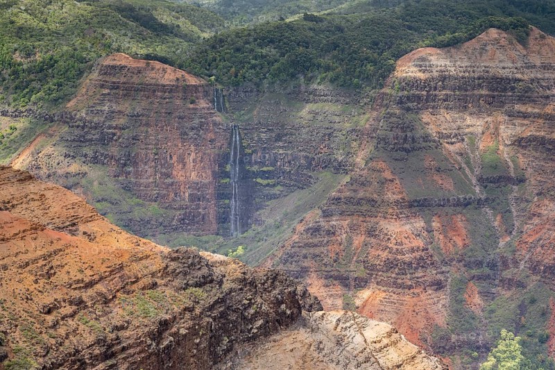Waipoo Wasserfall im Waimea Canyon State Park